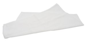 画像3: フェイスタオル 140匁 白 無地 透明袋 テープ留め 300枚入り (3)