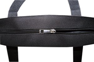 画像3: 手提げバック ファスナー付き サイズ39×14×29cm 内側PVC加工 10枚 (3)