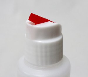 画像3: 携帯に便利適度な大きさ PE-100 容量105ml ピックアップキャップ式 10本セット (3)