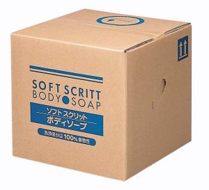 画像1: ソフトスクリット ボディソープ 18Ｌ　【メーカー直送の為代引き不可】【北海道沖縄離島は別途お見積り】 (1)