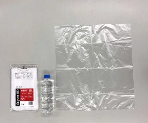 画像2: ポリ袋 10L 45×50cm 厚さ0.012 30枚入り 60冊  (2)