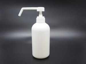 画像2: 無地シャワーポンプ500ml(MK500・K306ポンプ)アルコール対応 (2)