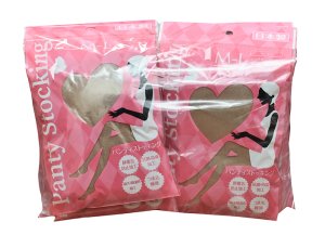 画像2: Pantyストッキング 10足組 M〜L ベージュ (2)
