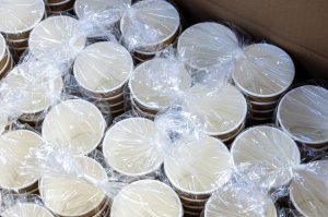 画像2: フジ 2重紙コップ 280cc 1000個入り 口径80×高さ89×底径56mm (2)