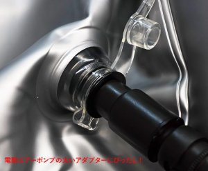 画像5: モナミ業務用ニューエアーマットPro 9本山両枕 WW シルバー サイズ約110×205cm   10枚セット 代引き不可 (5)