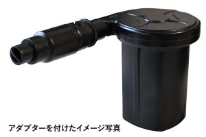 画像2: エアーマットの膨らませに！電動エアーポンプ　AC100V　中国製 (2)