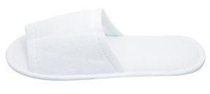 画像2: 衛生的な個包装　厚めのクッション　フジ　プレミアムスリッパ　白　フリーサイズ　200足入り (2)